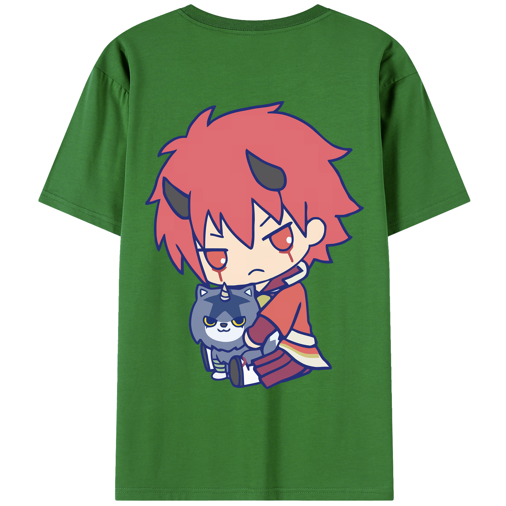 （画像用） 転スラ Regarding Reincarnated to Slime レディース半袖Tシャツ(バックプリント)